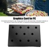 Smoker Box Black V Shape Stainless Steel Anti Stick Large