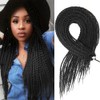FDEETY Braids Extensions 60 cm Synthetic Hair for Braiding Extensions