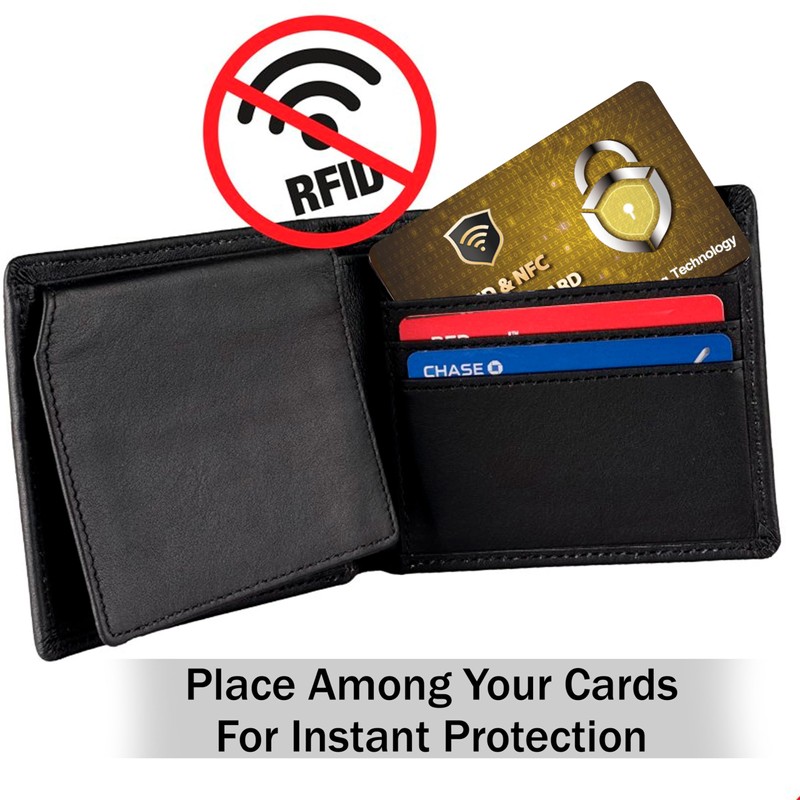 SaiTech IT 5 PK RFID Blocking Cards Protect Your Entire