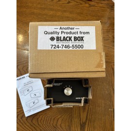 Black Box ABCDE Switch Audio Video Switchbox Desktop SW058A-FFFFF (NEW)