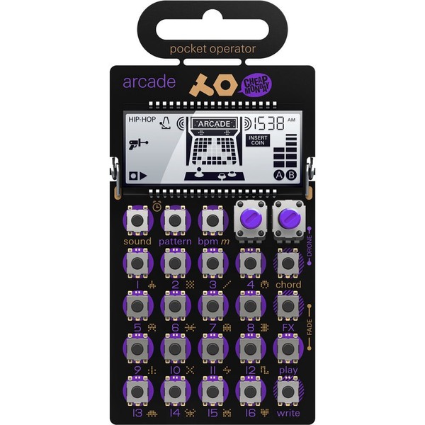 teenage engineering Pocket Operator PO-20 Arcade Synthesizer and Sequencer