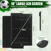 Tellegloww 2 Pack 16'' Electronic Soccer Coaching Board LCD with