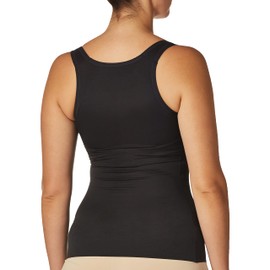 Naomi & Nicole Women's Unbelievable Comfort Step in Torsette Camisole, Black, Medium