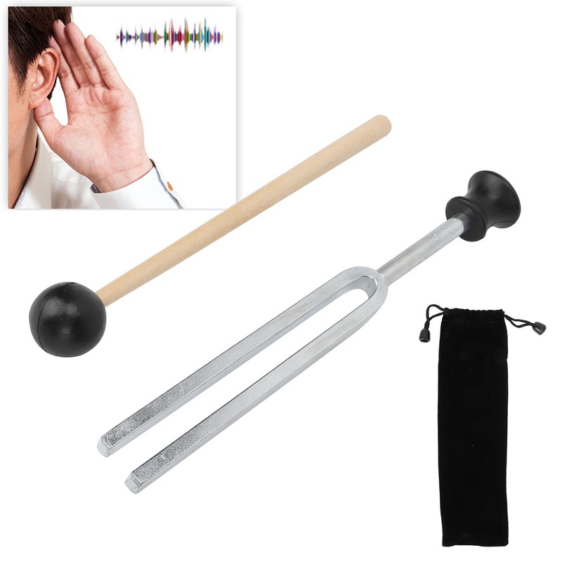 Tuning Fork Virbration Experimental Instrument Musical 256Hz Stainless Steel Resonant
