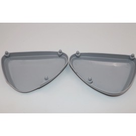 K & S 1974 Honda XL70 Frame Side Covers Left & Right Reproduction UNPAINTED New