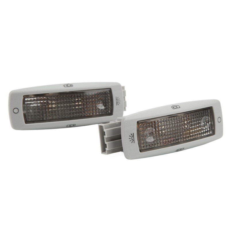 2pcs Rear Reading Dome Light 3B0947291 Gray Shell High Brightness