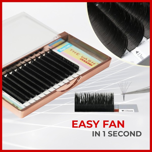 THE LASH SUPPLY THE LASH SUPPLY Easy Fan Volume Eyelashes,