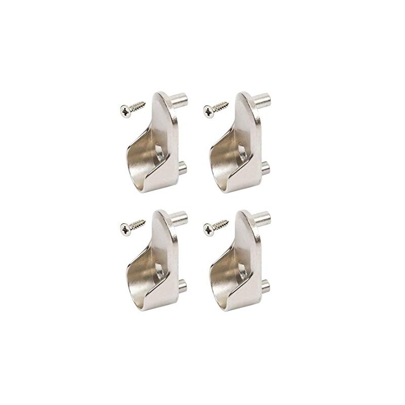 Gas N Pow3r 4 x 15mm Wide Nickel Plated Silver