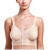 MARENA Caress Low Coverage Pocketed Bra - Compression Support Mastectomy