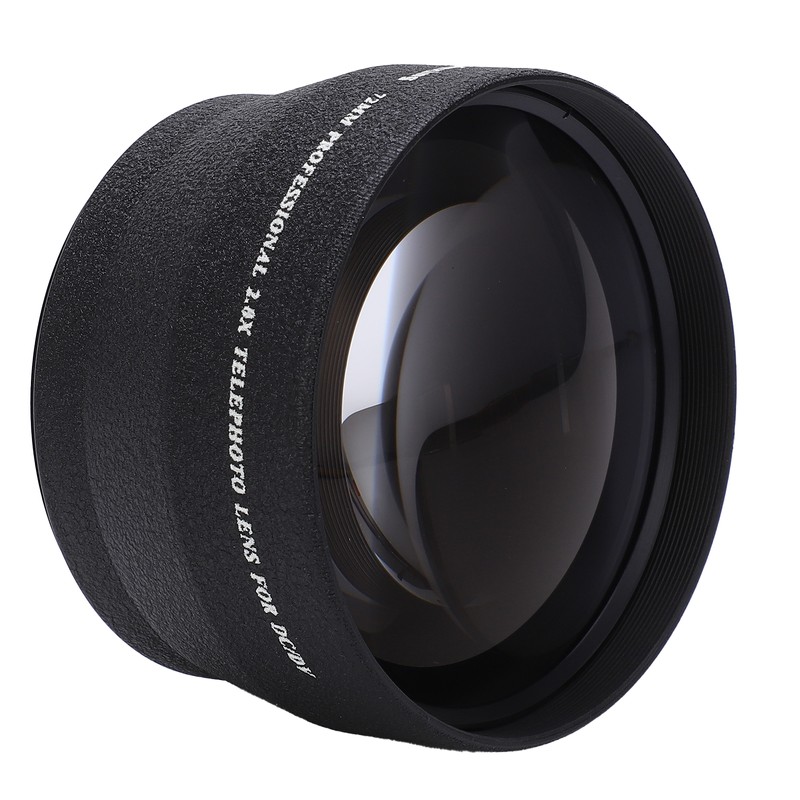 72MM 2X Magnification Telephoto Lens Suitable for All Camera Lenses