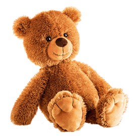 Schaffer Knuddel mich! Schaffer 5402 Plüsch Teddybär Tom, 38 cm, Braun