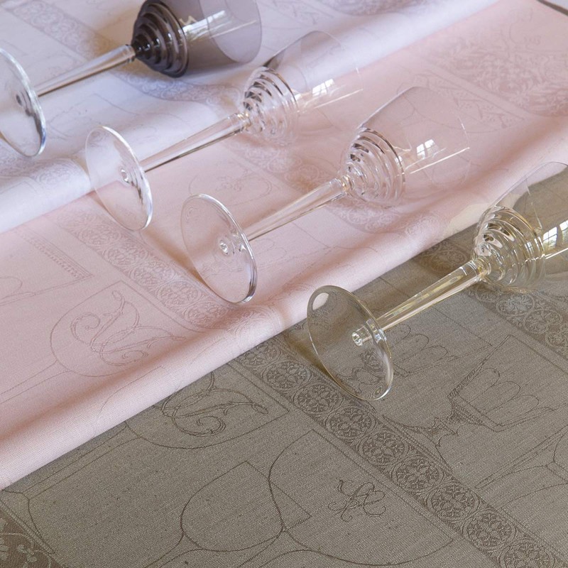 Le Jacquard Francais – Cristal – /Glasses Cloth – Poivre