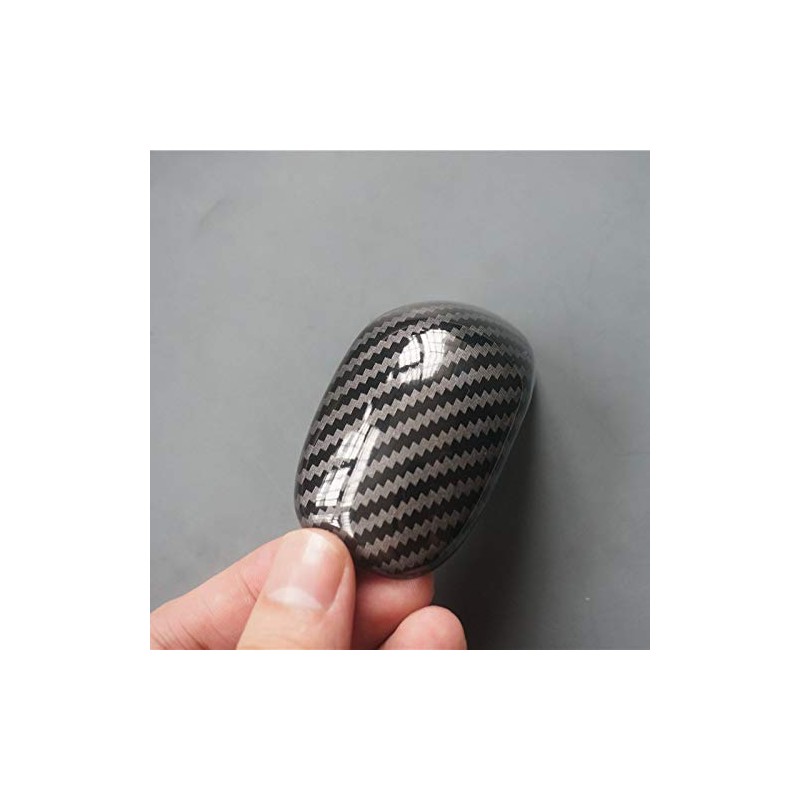 Carbon Fiber Print Interior Trim Gear Shift Knob for Nissan