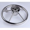 11 inch Sport Boat Steering Wheel Stainless Steel 5 Spoke
