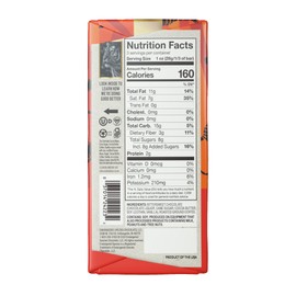 Endangered Species Dark Chocolate Bar with Espresso Beans (72% cocoa)