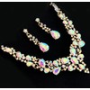 J's select Women's Belly Dance Ballroom Dance Party Necklace Earrings