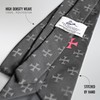 THE MASONIC COLLECTION - Polyester Black Woven Tie - With