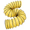 10 Inch Flexible Duct with Adjustable Rope 16FT PVC Flexible