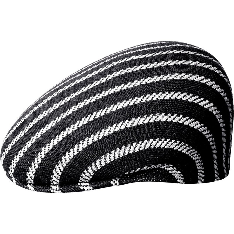 Kangol Unisex Beret Hat, black/white