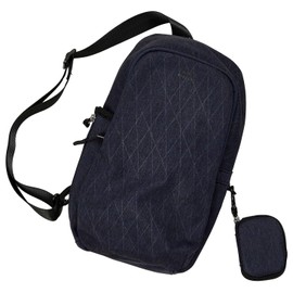 Takeokikuchi G8701334 Men's Body Bag, Waist Pouch, Multi-functional and Lightweight, Shadow Line Body Bag, navy (094)
