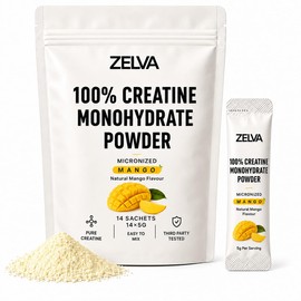 Creatine Monohydrate Powder Sachets 5g |14 Sachets Mango Vegan Supplement