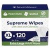 NorthShore Supreme Heavy-Duty Quilted Wipes, X-Large, Travel Packs, Case/120 (12/10s)