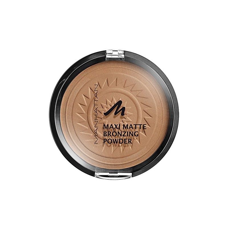 Manhattan Matte Maxi Bronzing Powder, 002, Brunette, 17 g