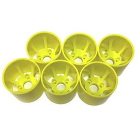 Mikuni Factory TWR-2603Y 1/12 Racing ADVANCE Foil 3mm Offset Rear Yellow