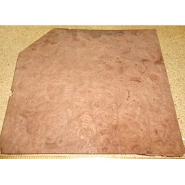 Carpathian Elm Burl Wood Veneer 9" x 10" raw no Backing 1/42" Thickness AAA