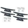 New Marine 4 Nylon Clamps in Black or White, Various