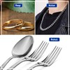 Poliboy various cleaning and care products for silver products, including