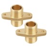 Be In Your Mind 2pcs 1/2 Inch Double External Thread