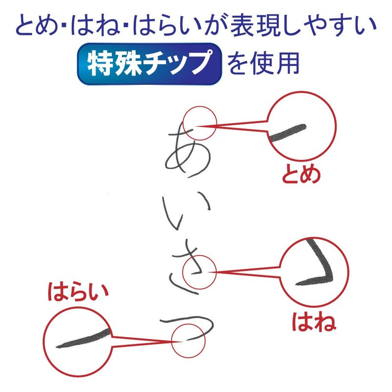サクラクレパス かきかたフェルトペン 中字 黒 10本 FK-M#49(10)