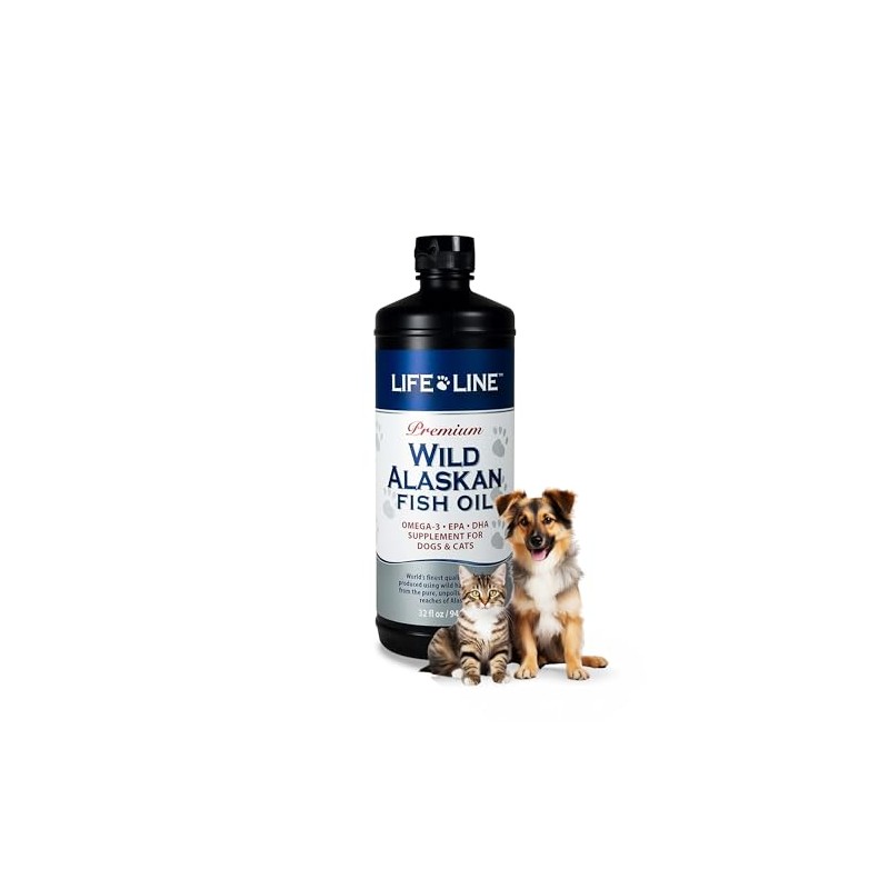 Lifeline Omega-3 Fish Oil for Pets | Wild Alaskan Salmon