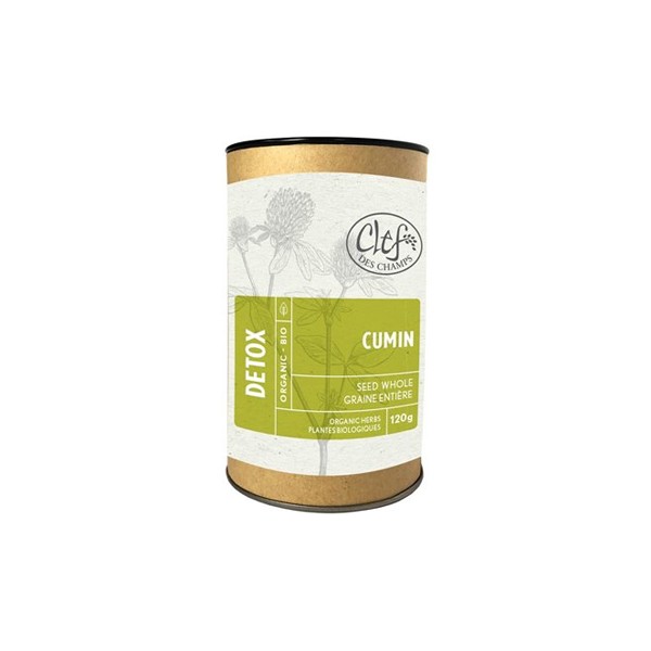 Clef Des Champs Detox Cumin Seed (Whole Seed Organic) - 120g