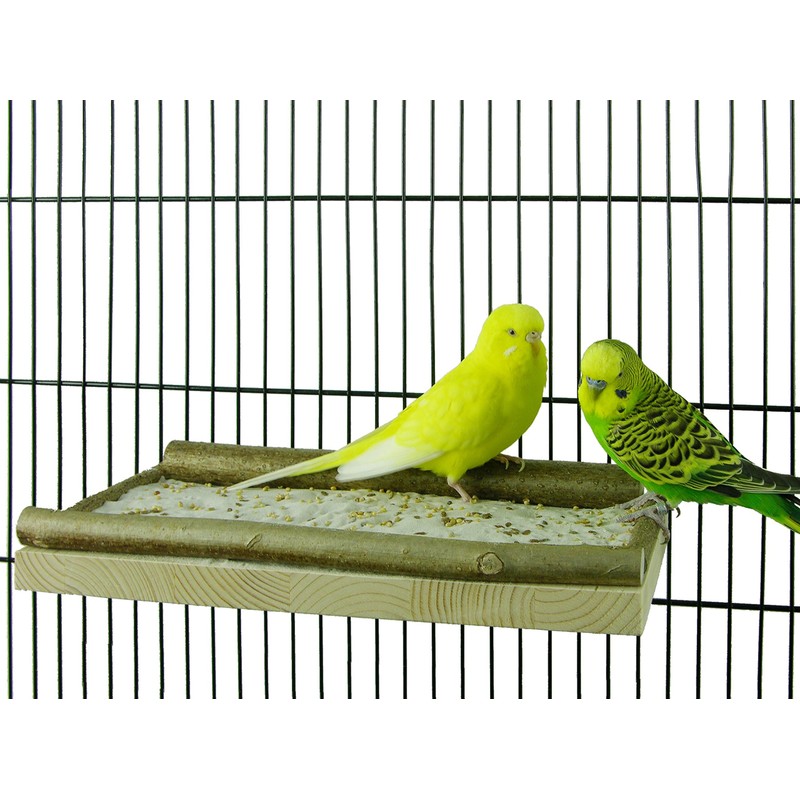 VogelKing Seat board for birds, small, medium, large, bird seat