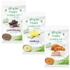 Simple Mixes Natural Instant Pudding Mix Variety Pack - Vanilla,