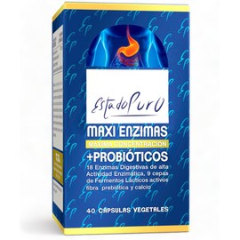 Pure State Maxi Enzymes with Probiotics 40 Vcaps
