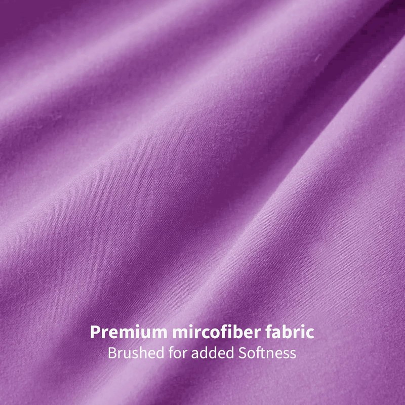 Yorkshire Bedding Pillow Cases 2 Pack - Brushed Microfiber Housewife