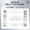 GRM8-02 Electronic Latching Relay, IGEYAPA 16amp Memory Relay Multi-Point Control