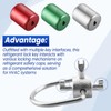 Hugexpen HVAC Tools, Locking Cap Key for Refrigerant Safety Caps,