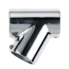 Pare of Marine Boat 316 Stainless Steel Hand Rail Fitting 60 Degree Tee Hardware Tube (Left &Right Each One) (25mm (1inch))