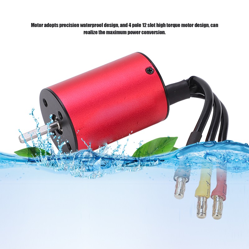 RC 2.4G CH2 Transmitter Receiver Set with 2838 3600KV Brushless