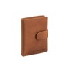 The Chesterfield Brand Leather Wallet Cognac Ruby RFID Safe, Cognac,