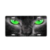 Onestopairbrushshop Cat Eyes license plate