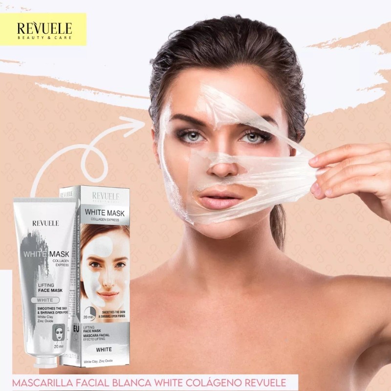 Revuele Mascarilla Facial Colágeno Arcilla Blanca Revuele 80ml
