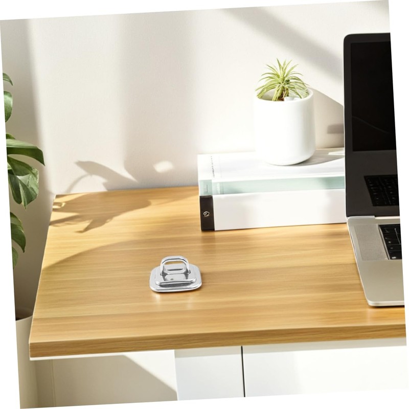 KONTONTY Security Anchor for Keyed Locks 2pcs Laptop Lock Desk