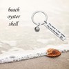 ENSIANTH Oyster Lover Keychain The world is Your Oyster,You Are