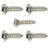 Phillips Oval Head Sheet Metal Screw 316 Stainless Steel #12