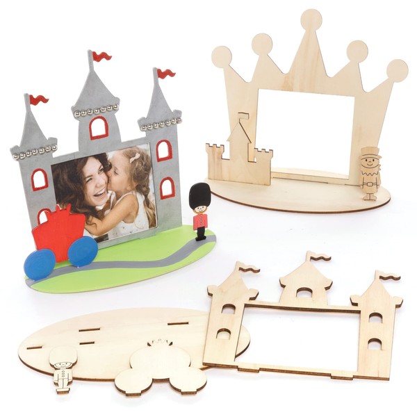 Baker Ross PJ190 Royal Celebration Photo Frame - Pack of